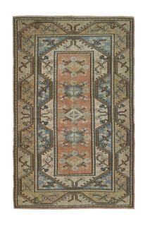 Vintage Handwoven Area Rug - Thumbnail