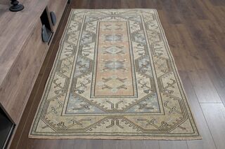 Vintage Handwoven Area Rug - Thumbnail