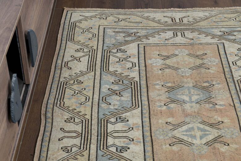 Vintage Handwoven Area Rug