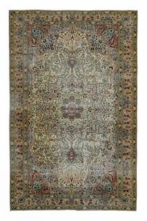 Vintage Floral Area Rug - Thumbnail