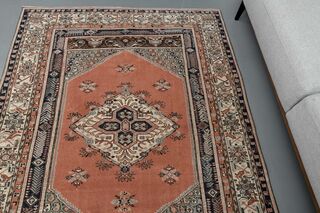 Oushak Turkish Wool Rug - Thumbnail