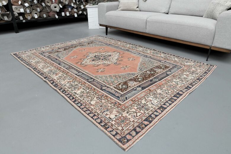 Oushak Turkish Wool Rug