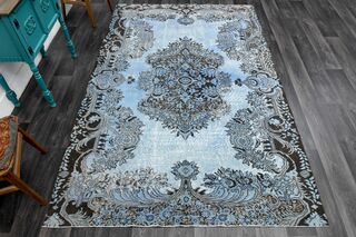 Light Blue Area Rug - Thumbnail