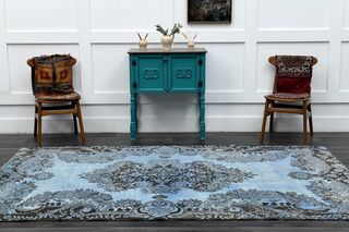 Light Blue Area Rug - Thumbnail