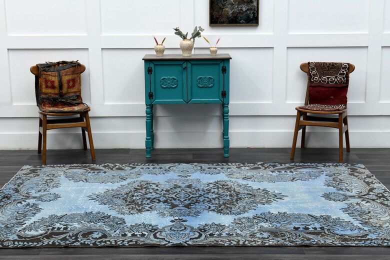 Light Blue Area Rug