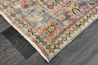 Distressed Antique Rug - Thumbnail