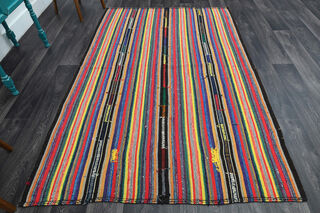 Handmade Vintage Area Rug - Thumbnail