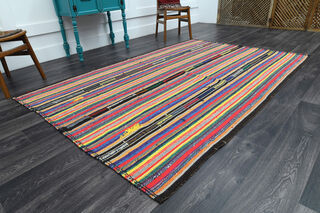 Handmade Vintage Area Rug - Thumbnail