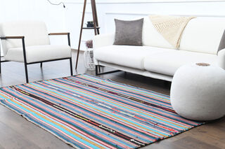 Turkish Flatweave Carpet - Thumbnail