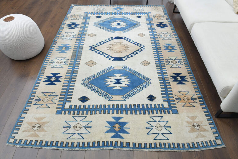 Handmade Vintage Area Rug