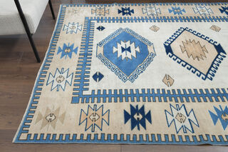 Handmade Vintage Area Rug - Thumbnail