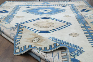 Handmade Vintage Area Rug - Thumbnail