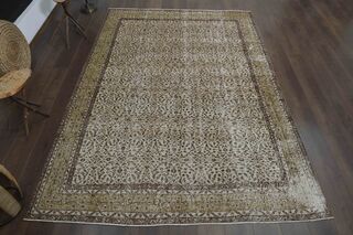 Handmade Vintage Area Rug - Thumbnail