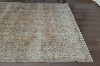 Handmade Vintage Area Rug - Thumbnail