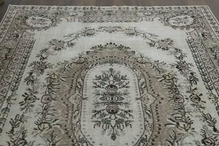 Royal White Vintage Rug - Thumbnail