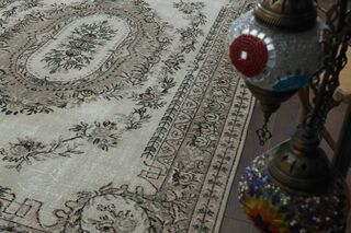 Royal White Vintage Rug - Thumbnail