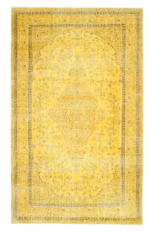 1970's Yellow Area Rug