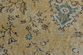 Oriental Oushak Area Rug - Thumbnail