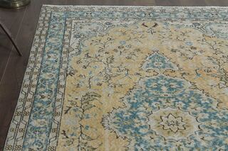 Oriental Oushak Area Rug - Thumbnail