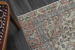 Water Blue Vintage Area Rug - Thumbnail