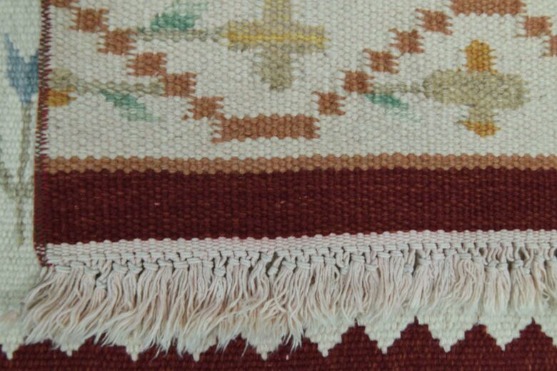 Ikat White Rug