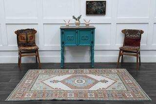 Handwoven Vintage Area Rug - Thumbnail