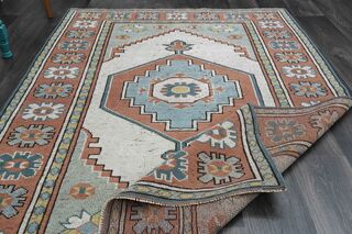 Handwoven Vintage Area Rug - Thumbnail