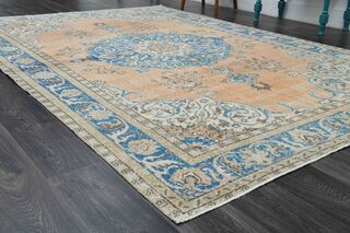 Oriental Oushak Rug - Thumbnail