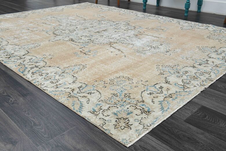 Antique Natural Area Rug