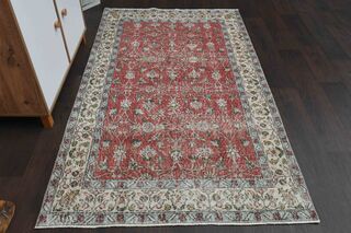 Handmade Vintage Area Rug - Thumbnail