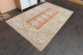 Handmade Vintage Area Rug - Thumbnail