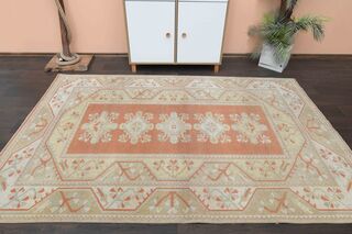 Handmade Vintage Area Rug - Thumbnail