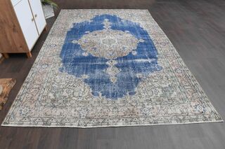 Mid-Century Vintage Area Rug - Thumbnail