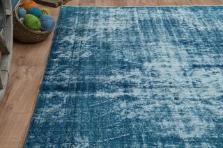 Blue Vintage Area Rug - Thumbnail