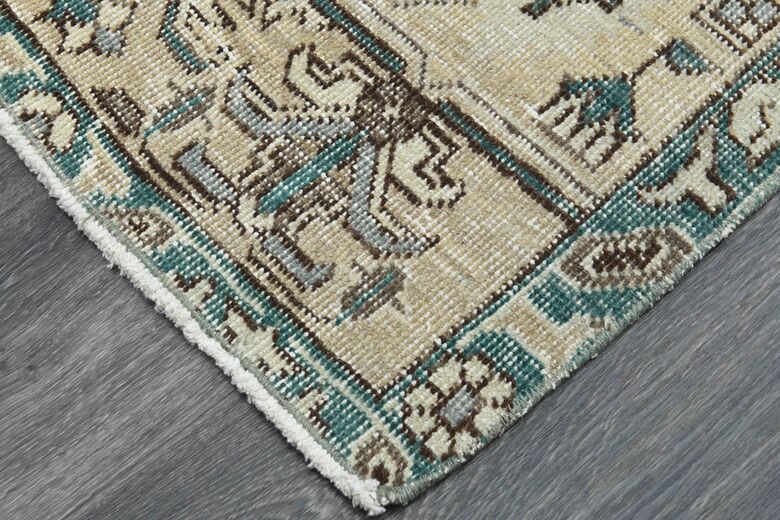 Ecru Oversized Persian Rug