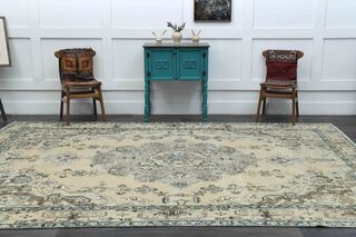 Ecru Oversized Persian Rug - Thumbnail