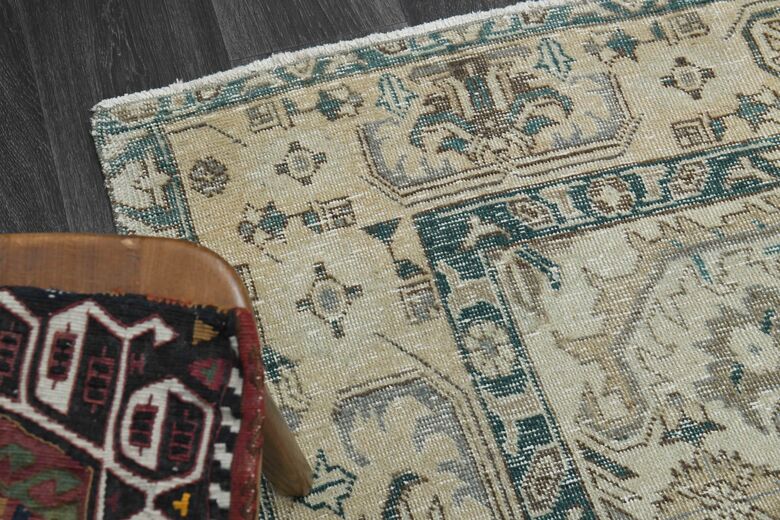 Ecru Oversized Persian Rug