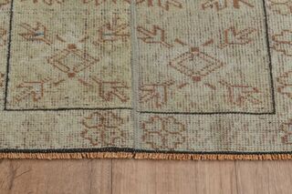 Neutral Vintage Runner Rug - Thumbnail