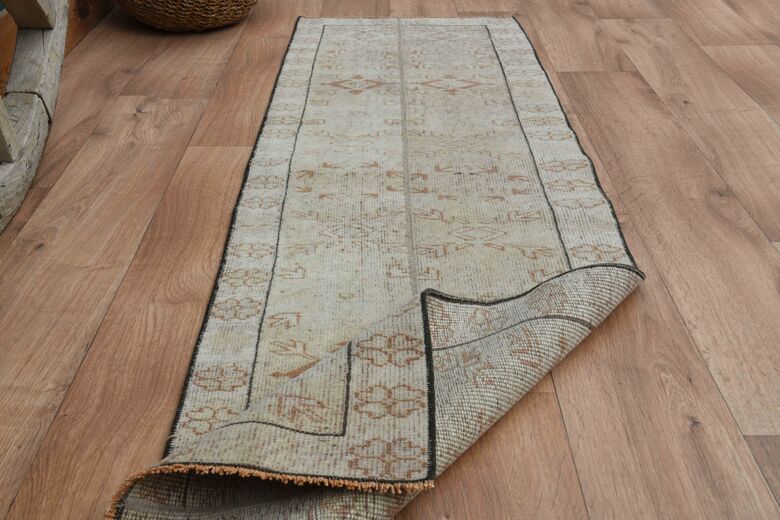 Neutral Vintage Runner Rug