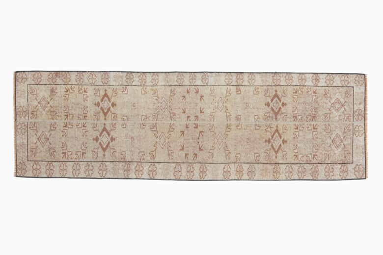 Neutral Vintage Runner Rug