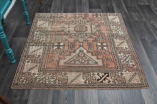 Square Vintage Area Rug - Thumbnail