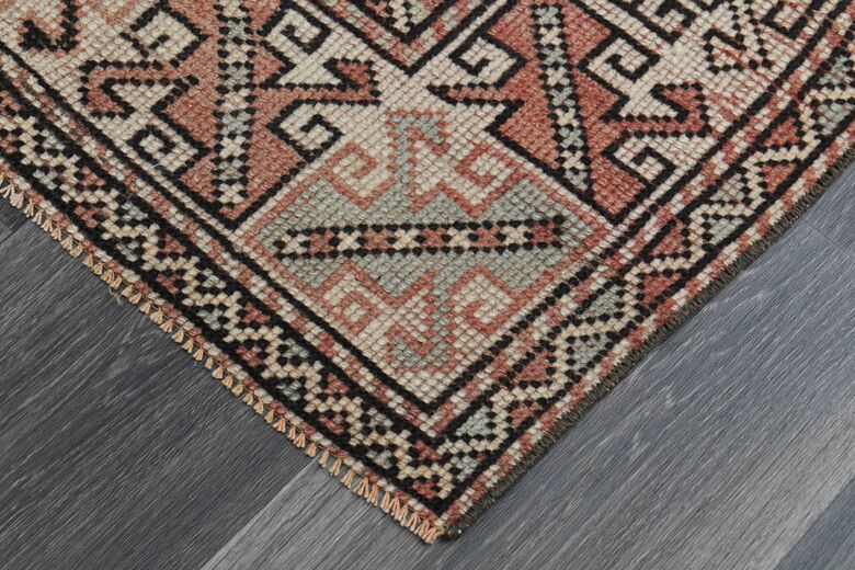 Square Vintage Area Rug