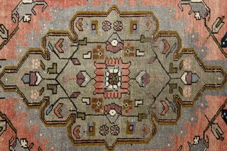 Red Oriental Vintage Area Rug - Thumbnail