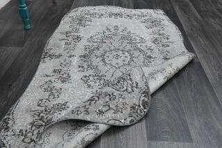 Oddly Shaped Vintage Rug - Thumbnail