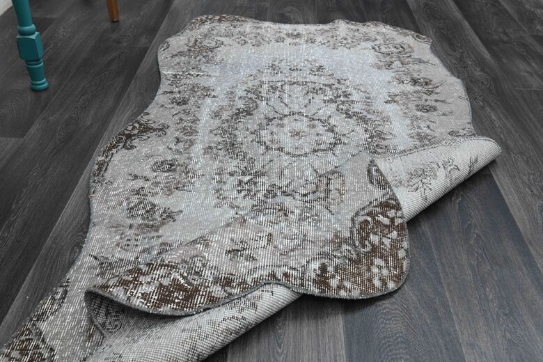 Oddly Shaped Vintage Rug