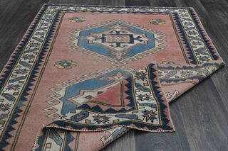 Handmade Vintage Area Rug - Thumbnail