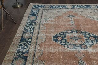 Rustic Vintage Area Rug - Thumbnail