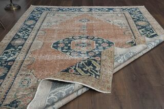 Rustic Vintage Area Rug - Thumbnail