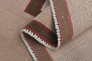 Bordered Geometric Thin Rug - Thumbnail