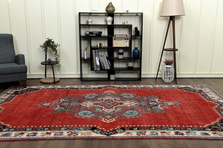 Handmade Vintage Area Rug